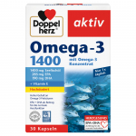 DOPPELHERZ AKTIV OMEGA-3 1400MG N30 MEREKALA&Otilde;LI KAPSLID