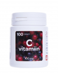 A. C VITAMIIN 100MG N&Auml;RIMISTBL N100 AIAMARJAMAITSELINE
