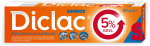 DICLAC 5% GEEL 50MG/G 50G
