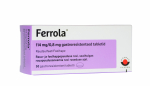 FERROLA GASTRORESIST TBL 114MG+0,8MG N50