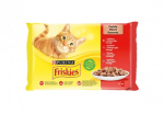 Kiisueine FRISKIES Lihaga 4x85g