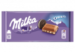 &Scaron;okolaad k&uuml;psiset&uuml;kkidega Oreo MILKA100g