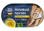 Suitsutatud sprotid &otilde;lis WELL DONE,190g
