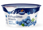 Kohupiimakreem ALMA metsmustika, 150g