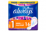 H&uuml;gieenisidemed ALWAYS Platinum S1 16tk
