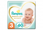 M&auml;hkmed PAMPERS Premium Care s3,60tk