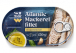 Makrellifilee &otilde;lis WELL DONE,170g
