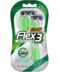 Raseerija BIC Flex3 Sensitive 3tk