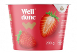 Jogurt WELL DONE maasika, 200g