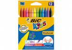 V&auml;rvilised kriidid BIC PLASTIDECOR 12tk