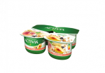 Jogurt ACTIVIA virsiku-m&uuml;sliga, 4x120g