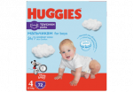 P&uuml;ksm&auml;hkmed HUGGIES Boy S4 9-14kg 72tk