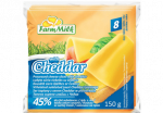Sulat.juust FARM MILK cheddar viil.,150g