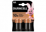 Patarei DURACELL AA LR06 MN1500 4tk