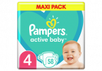 M&auml;hkmed PAMPERS MP S4 58tk