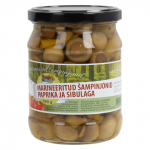 Marineeritud &scaron;ampinjonid paprikaga 500g