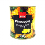 Ananassit&uuml;kid kerges siirupis Blik 850g/430g