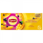 Tee mango-musts&otilde;stra Lipton 20pk