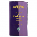 Kohv jahvatatud keskmine r&ouml;st Lofbergs 500g