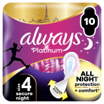 H&uuml;gieeniside Always Platin.Secure N 10tk
