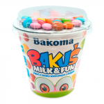 Vaniljejogurt &scaron;okolaadidražeedega Bakoma 135g