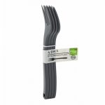 Korduvkasut.kahvel Nordiska 4pakk plast