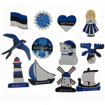 Magnet Sini-Must-Valge