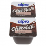 Sojadessert tumeda &scaron;okolaadiga Alpro 125g