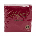 Salvr&auml;tikud Holgers 33x33cm 50tk punane