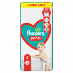P&uuml;ksm&auml;hkmed Pampers Jumbo S4 9-15kg 52tk