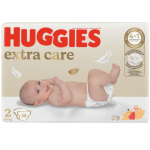 M&auml;hkmed Huggies Extra Care Nr2 3-6kg 82tk