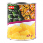 Ananassit&uuml;kid siirupis  825g/490g