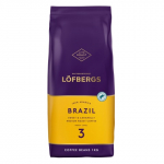 Kohvioad keskmine r&ouml;st Lofbergs Brazil 1kg