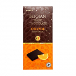 Tume &scaron;okolaad apelsini t&uuml;kkidega  100g