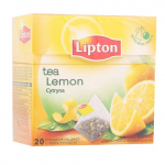 Tee must sidruni Lipton 20pk