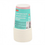 Papptopsid roosad  240ml 10 tk