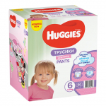 P&uuml;ksm&auml;hkm Huggies girl s6 15-25kg box 60