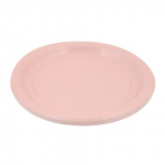 Papptaldrikud roosad  22 cm 10tk