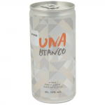 Gaseeritud poolvahuvein Una Bianco 10% 0,2l