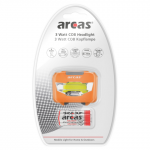 Esilamp Arcas 3W LED 4.funkts. +3xAAA