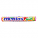 N&auml;skommid puuvilja Mentos 38g