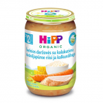 P&uuml;ree Hipp juurv.-kalkuni bio 12k 220g