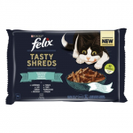 Kiisueine Felix l&otilde;he ja tuunikala 4x80g