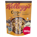 M&uuml;sli &scaron;okolaadi ja p&auml;hklitega Kellogg's 380g