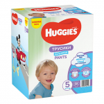 P&uuml;ksm&auml;hkmed Huggies 5 boy 12-17kg 68tk