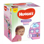 P&uuml;ksm&auml;hkmed Huggies 5 girl 12-17kg 68tk