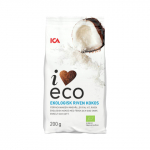 Purustatud kookosp&auml;hkel I Love Eco 200g