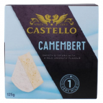 Juust Camembert Castello 125g