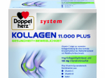 Doppelherz System Kollagen 11.000 Plus suukaudse lahuse ampullid N30