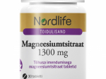 Nordlife Magneesiumtsitraat 1300mg tabletid N30